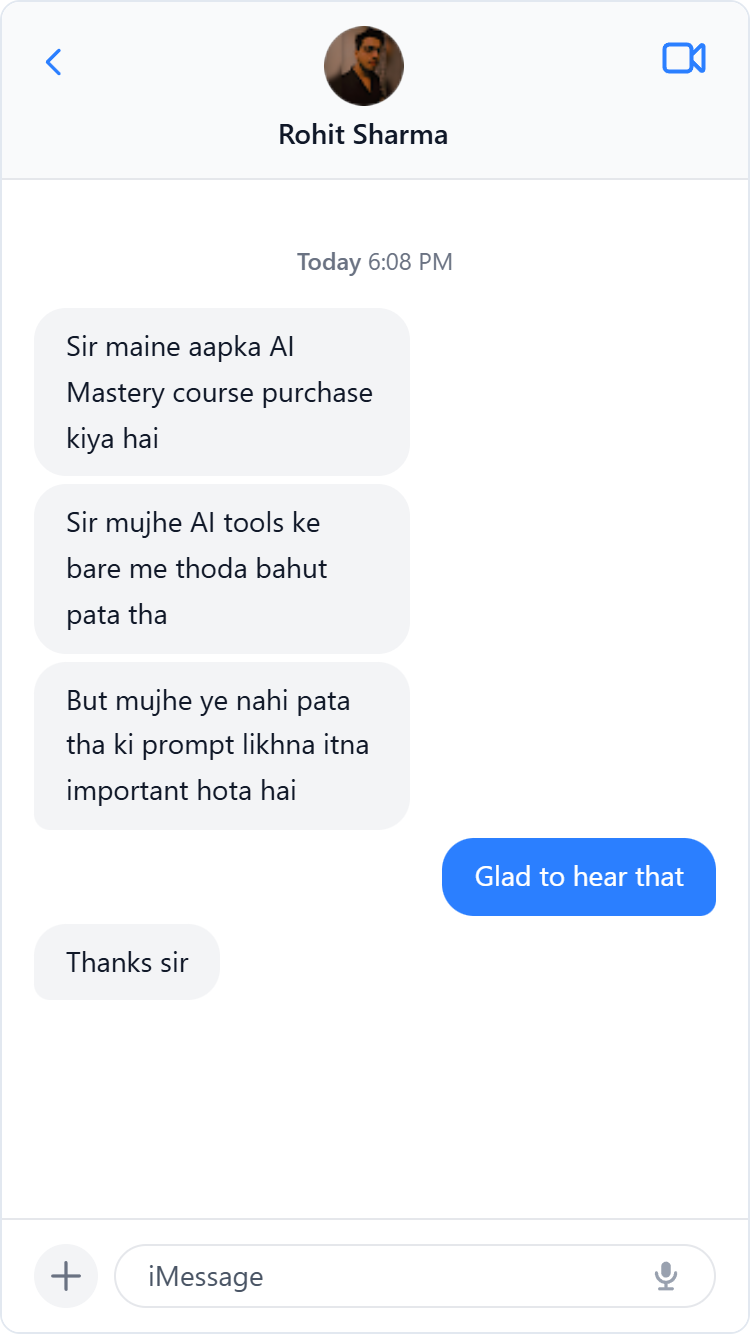 Student feedback